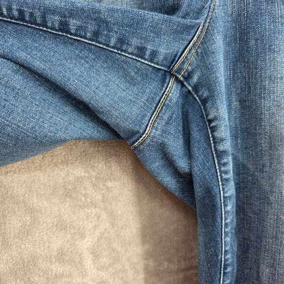 Democracy Absolution Mid Rise Jeans 20W Distress Detail Ankle Skimmer Plus Size - Picture 7 of 14